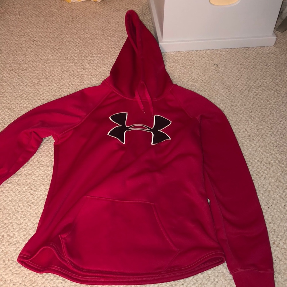 Red under armor jacket